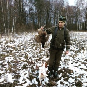 Охота на фазана в Подмосковье фото №377